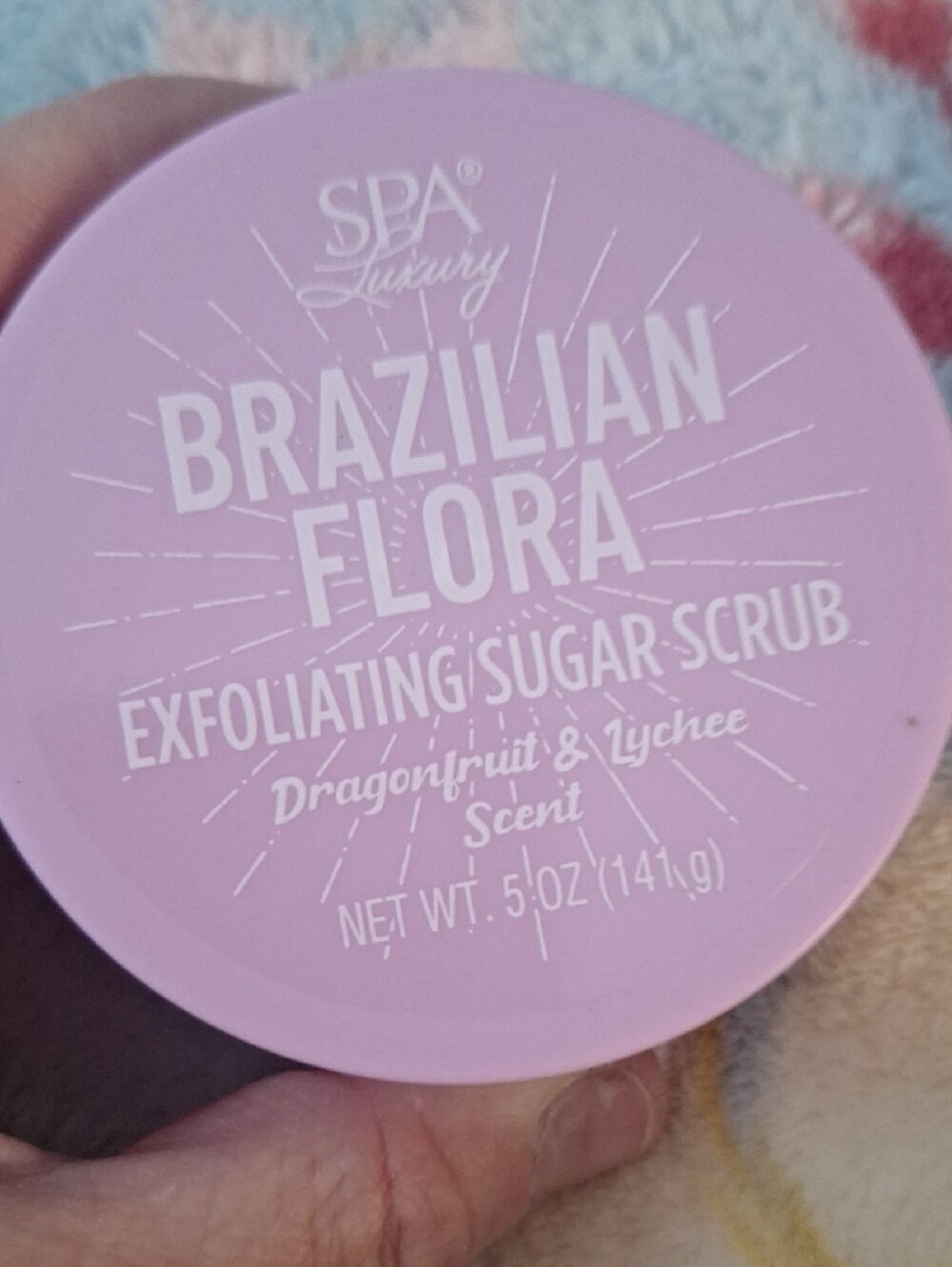 Brazilian Flora Exfoliating Sugar Scrub & Mini Lip Butter Set - Pink - Picture 2 of 3